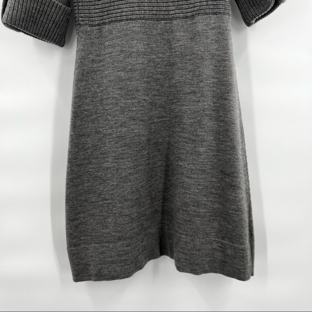 Karen Millen grey sweater dress short dress 1 - Picture 5 of 12